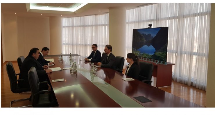 Talks with a Euronews delegation were held in Ashgabat