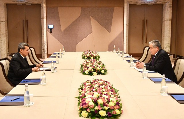 Foreign Ministers of Tajikistan and Turkmenistan Discuss Issues of Strategic Partnership
