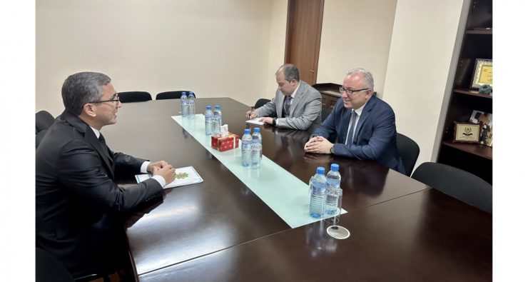 Ambassador of Turkmenistan meets with Armenian Deputy Foreign Minister
