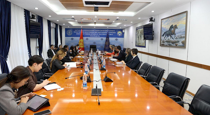 Delegations of Kyrgyzstan and European Investment Bank meet in Bishkek