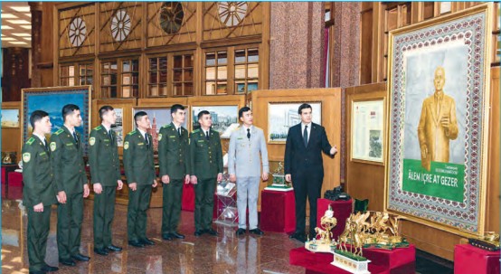 The exhibition "Devotion to High Duty" opened at the State Museum of Turkmenistan