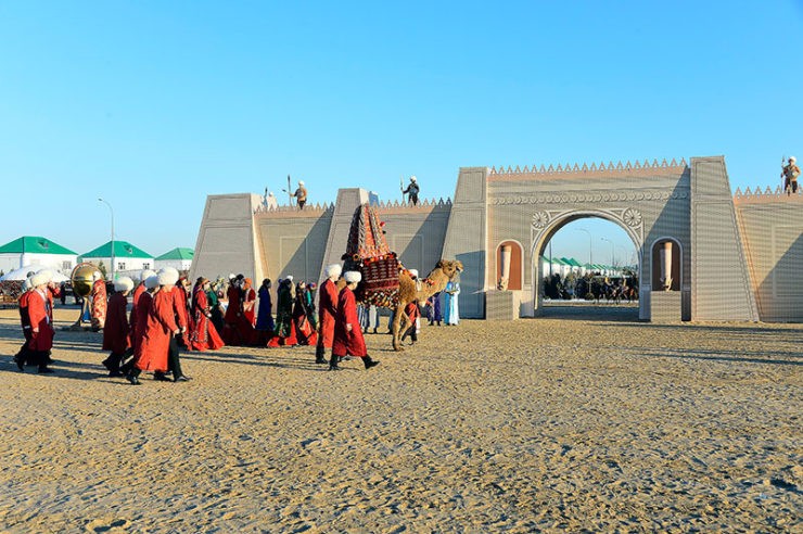 In Turkmenistan, the opening ceremony of the MIA cottage residential complex was held