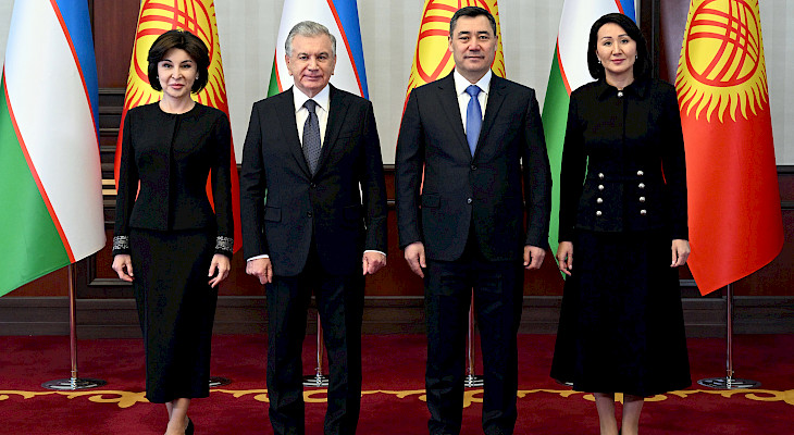 President of Uzbekistan Shavkat Mirziyoyev visited Kyrgyzstan 