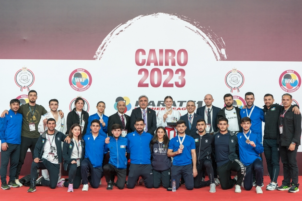 Azerbaijani fighters take five bronzes at Karate 1-Premier League Cairo