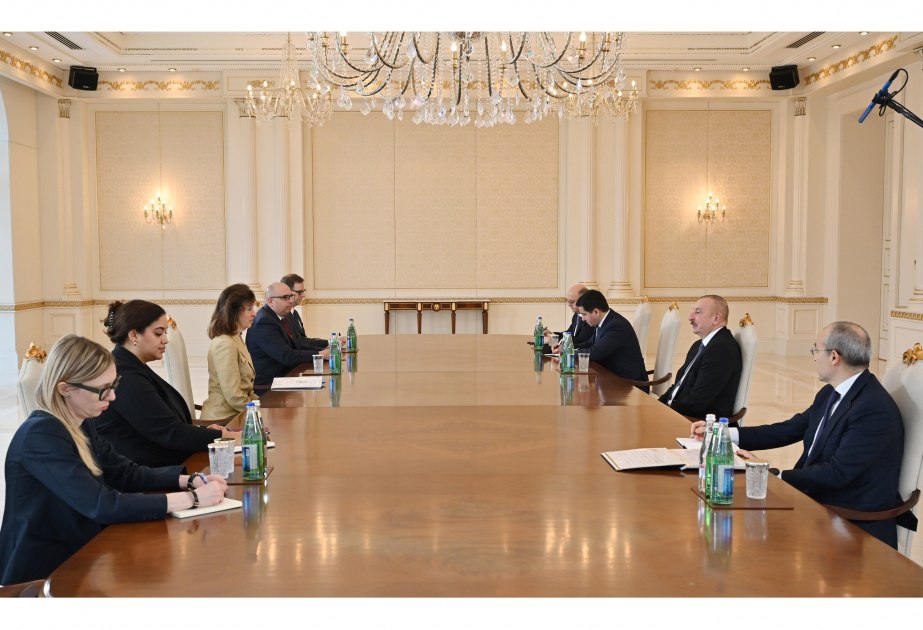 Azerbaijani President Ilham Aliyev received representative of the US Secretary of State
