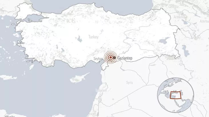 7.4-magnitude earthquake jolts Türkiye’s Kahramanmaras province (photo)