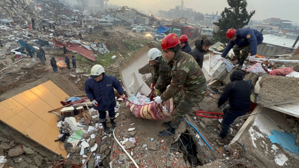 Azerbaijan’s Ministry of Emergency Situations launch search and rescue operations in Türkiye