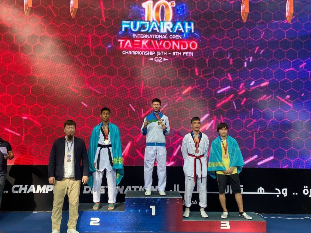 Our young taekwondo athletes won 20 medals in Fujairah Open