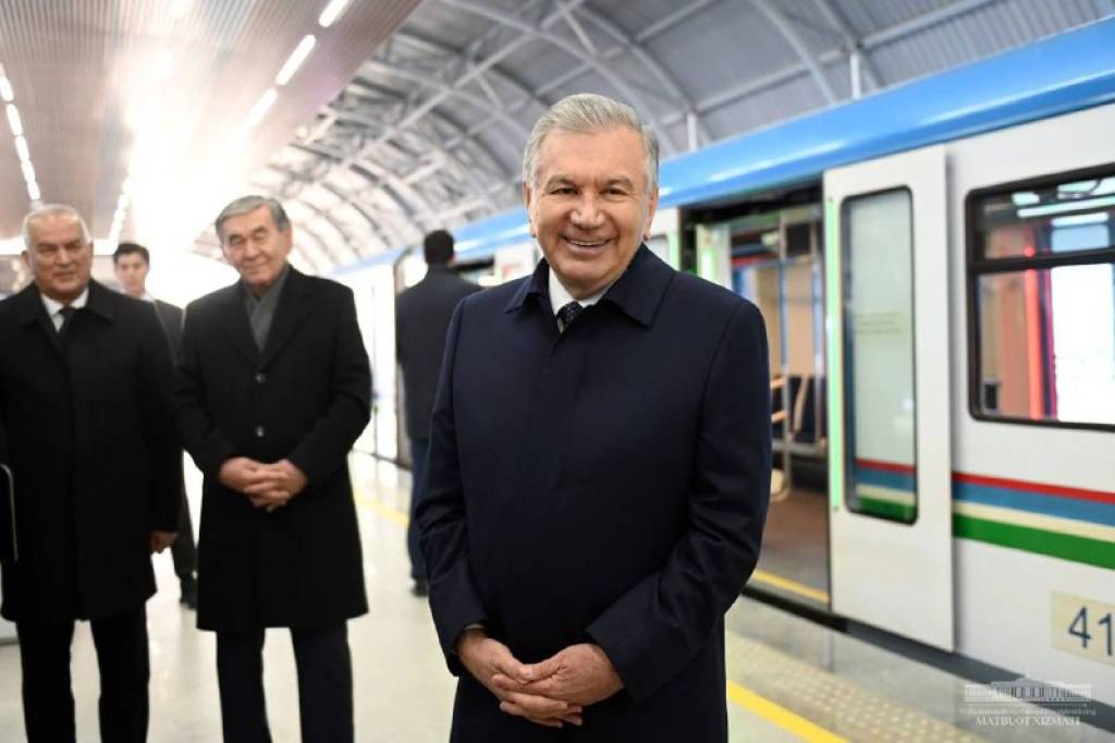 On the Tashkent metro from Kuilyuk to Sergeli can be reached in 15 minutes