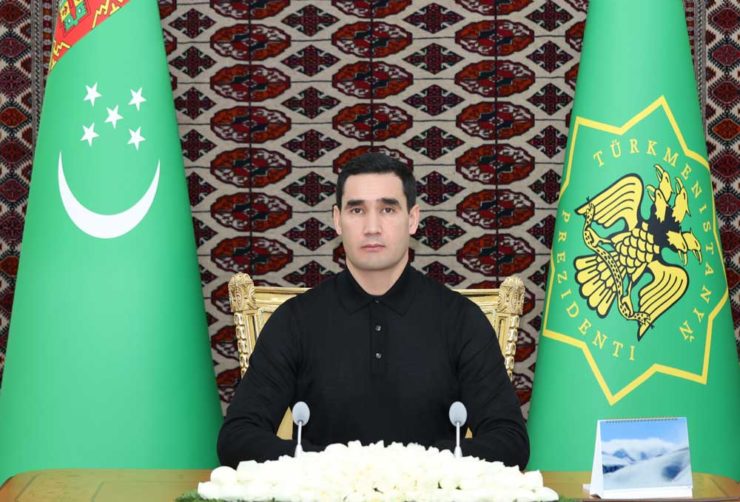 President of Turkmenistan visits Mary velayat