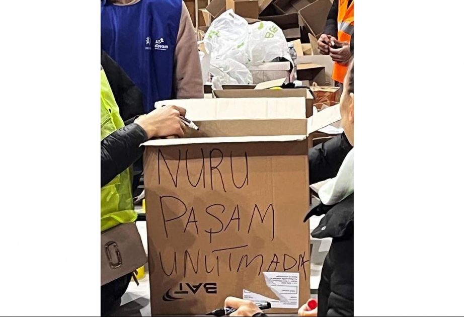 "We have not forgotten Nura Pasha" - support from fraternal Azerbaijan