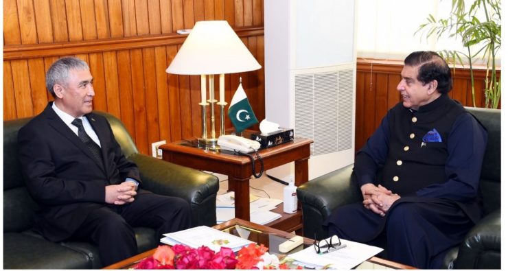 Turkmen Ambassador met with Speaker of Pakistani National Assembly