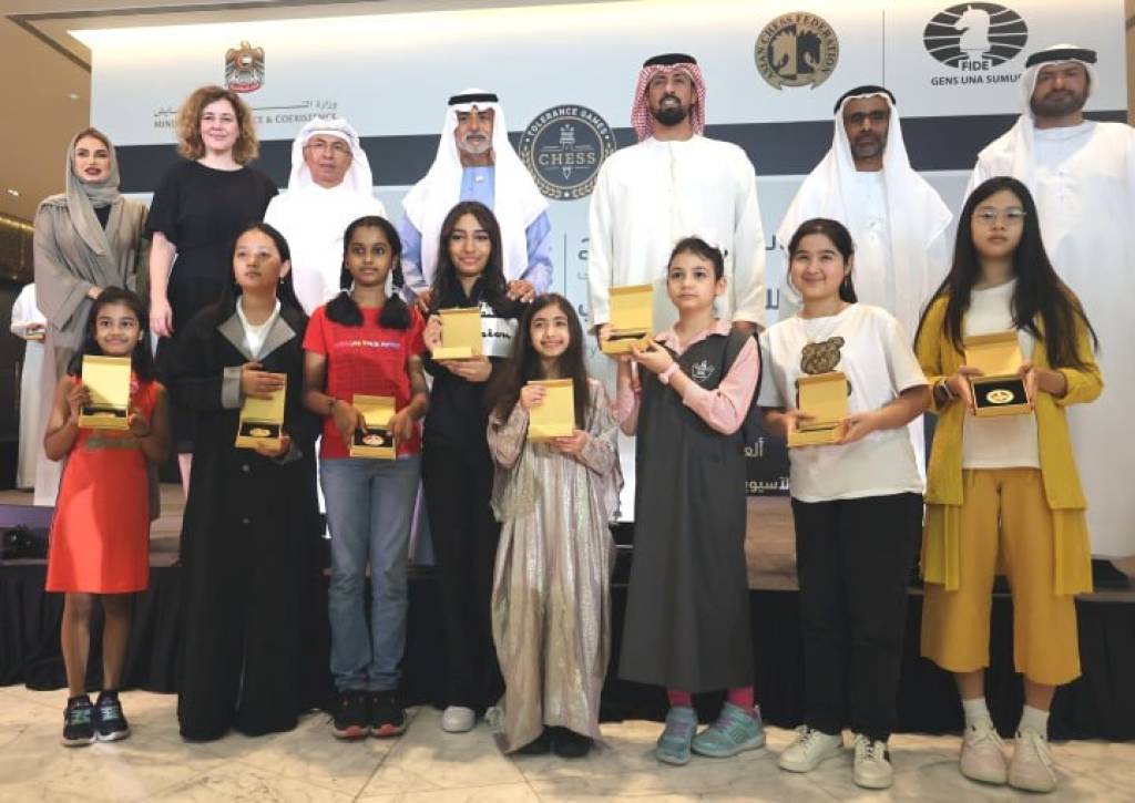Our chess player took second place in the tournament in the UAE