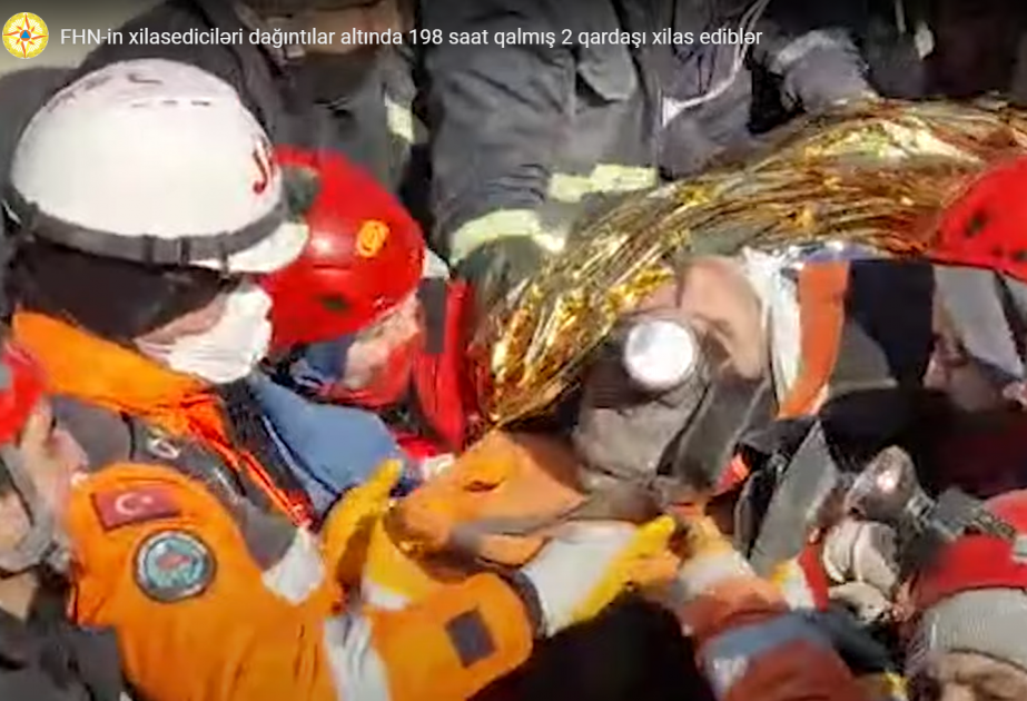 Ministry of Emergency Situations: Two brothers were extracted alive from under the rubble in Turkey 198 hours after the earthquake