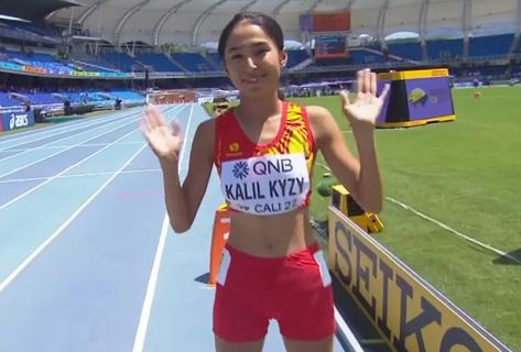 Runner updates Kyrgyzstan's track and field record at Asian Championships