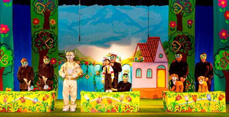 The Turkmen Puppet Theater hosted the premiere of the performance for young spectators