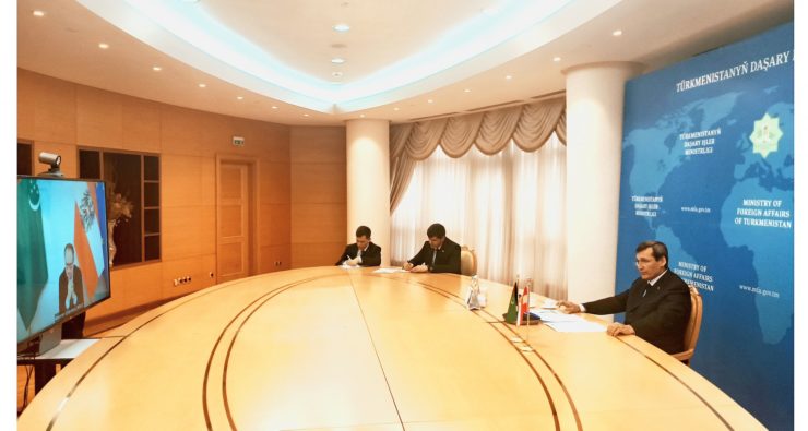 Minister of Foreign Affairs of Turkmenistan held a conversation with the Federal Minister of Austria
