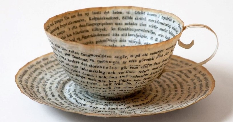 Art paintings decorated with texts