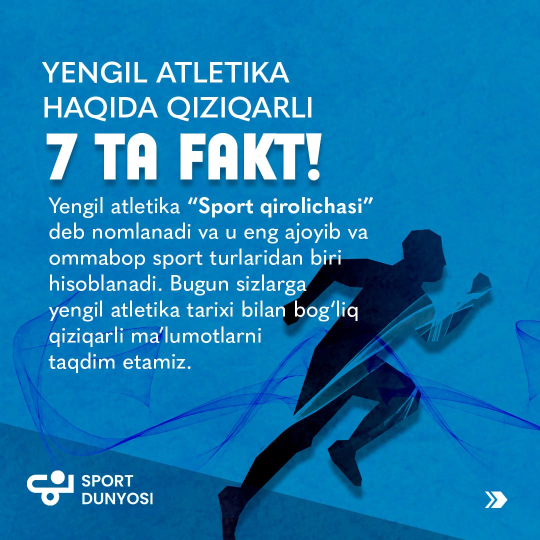 7 fun facts about athletics!