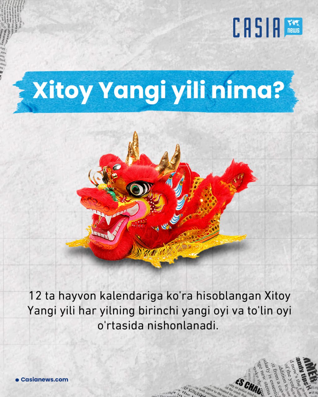 Xitoy Yangi yili nima?