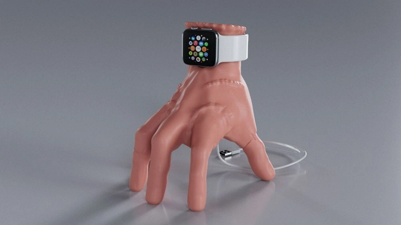 Definition of "Wednesday": unusual charger for Apple Watch