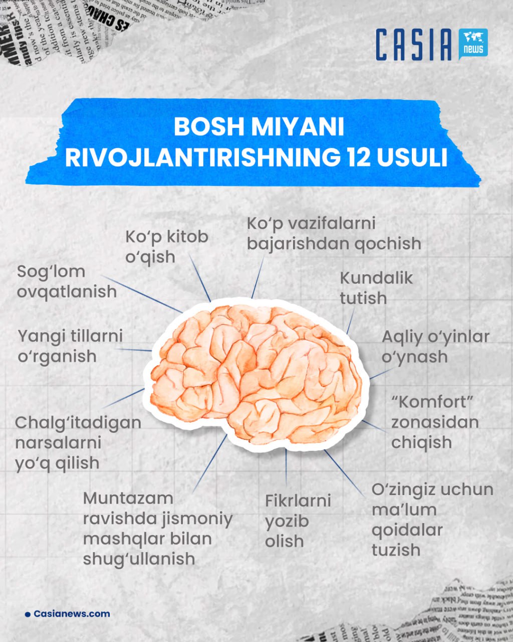 🧠Have you noticed that your memory has decreased lately?