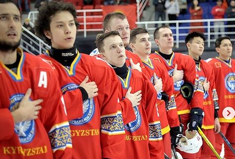 Kyrgyzstan's national ice hockey team defeated Singapore at the World Cup — 14:2