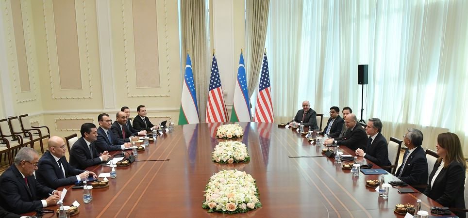 Bakhtiyor Saidov held a meeting with Anthony Blinken
