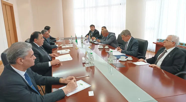 A meeting with the Israeli delegation was held at the Ministry of Foreign Affairs of Turkmenistan