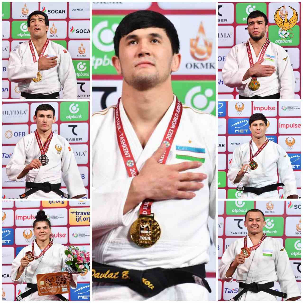 O‘zbekistonlik ikki dzyudochi “Katta dubulg‘a” turnirida chempion bo‘ldi
