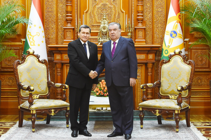 The Foreign Minister of Turkmenistan and the President of Tajikistan discussed new areas of cooperation