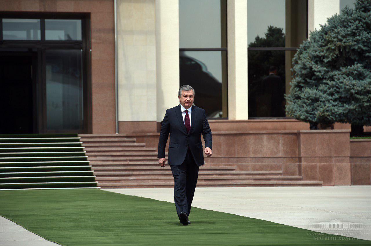 Mirziyoyev is expected to leave for Turkey tomorrow