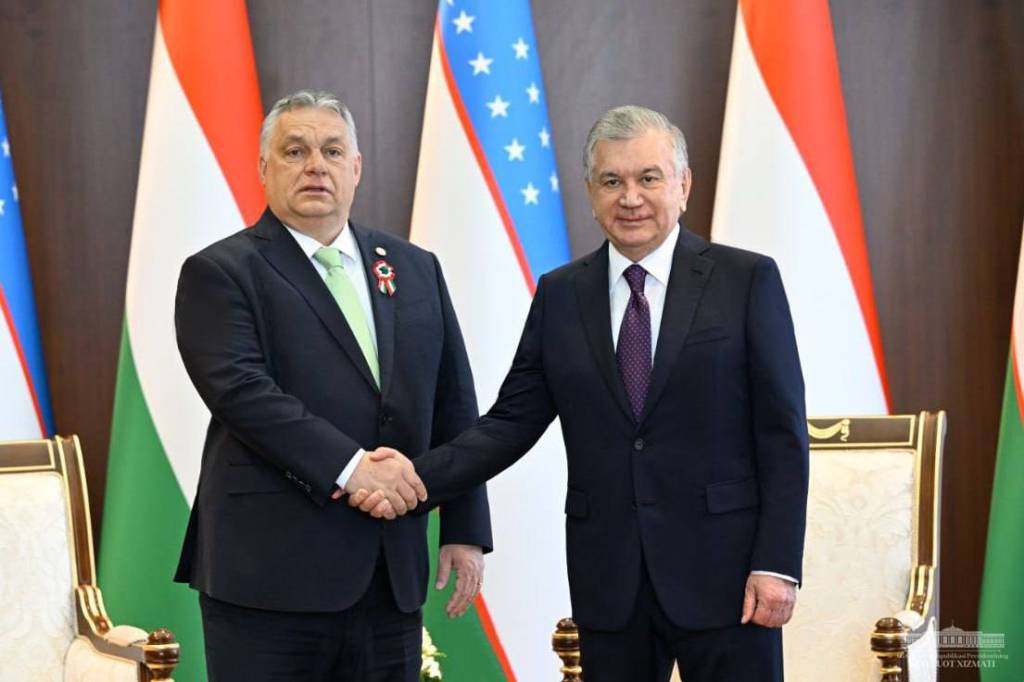 The president of Uzbekistan and the Prime Minister of Hungary noted the importance of developing a large-scale partnership