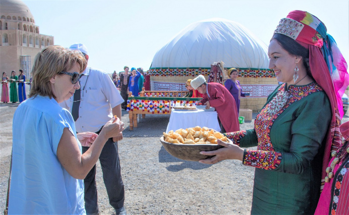 Two destinations in Turkmenistan are included in the most expensive tour in the world