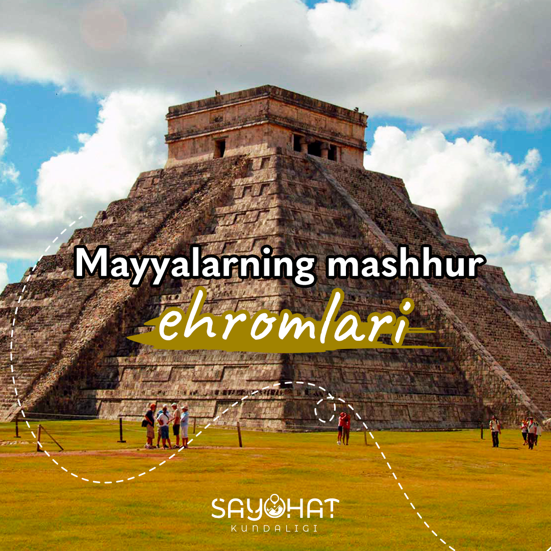 The famous ehrams of the Mayans