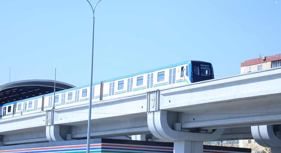 Test trains started running on the underground metro in Tashkent - "Koylyk-Sergeli" route