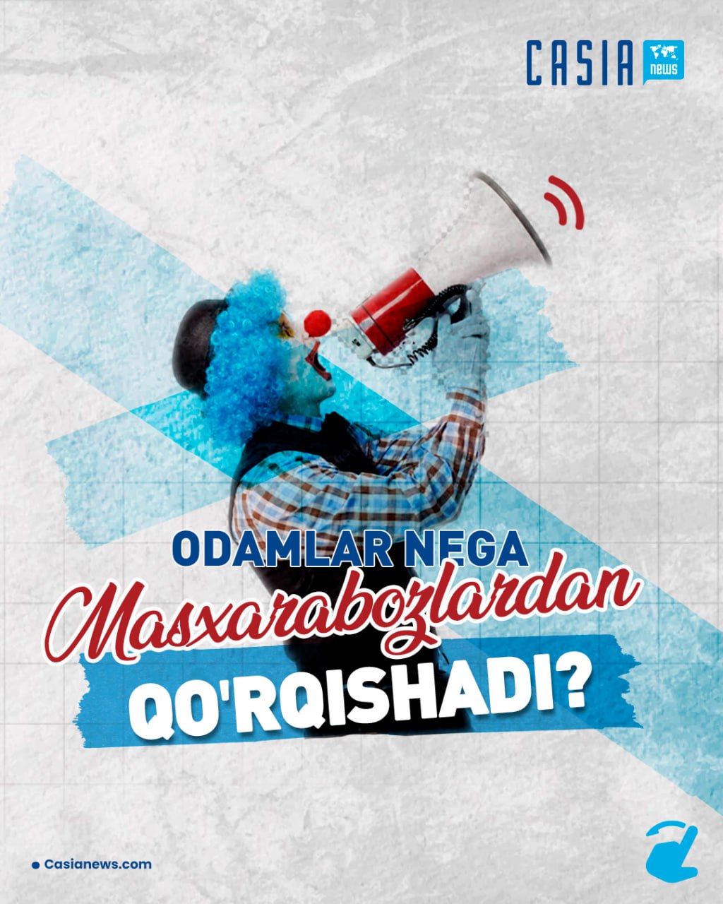 🤡Odamlar nega masxarabozlardan qo‘rqishadi?