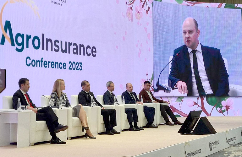 The second AgroInsurance 2023 international conference on "Investments and risk management" has started in Tashkent