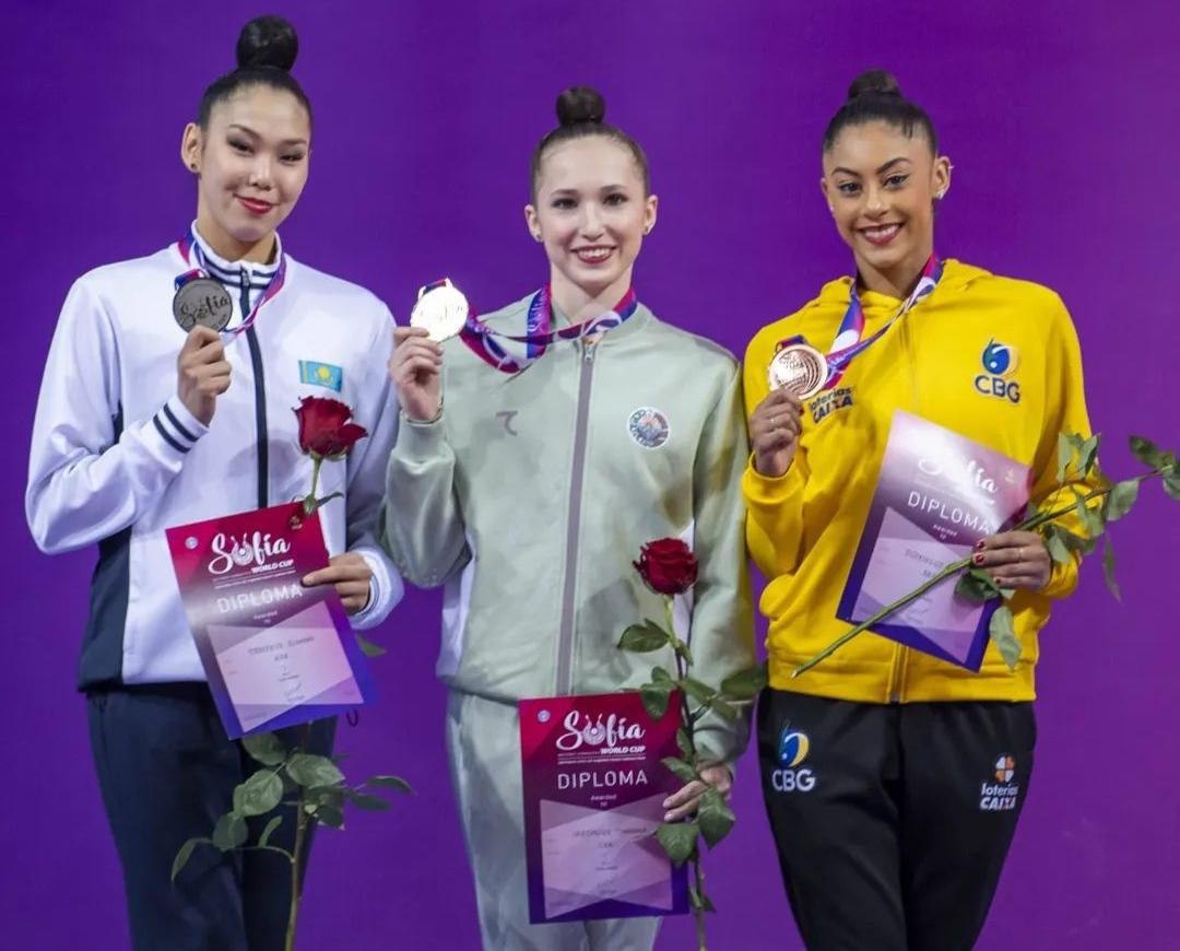 Uzbek gymnast returned from the World Cup with 3 medals