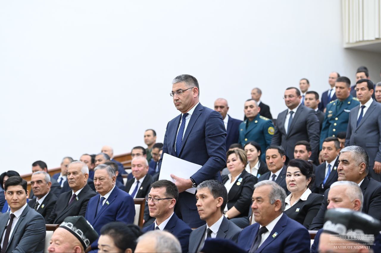 Akmal Mahmudaliyev was approved for the position of governor of Sirdarya region