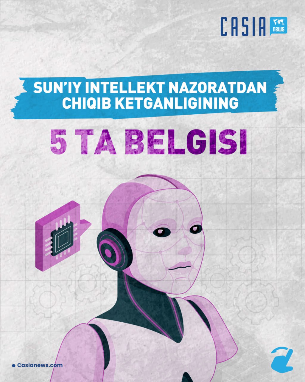 🤖Sun’iy intellekt nazoratdan chiqib ketganligining 5 ta belgisi