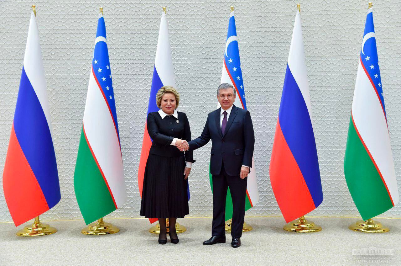 Shavkat Mirziyoyev congratulated Valentina Matviyenko on her birthday