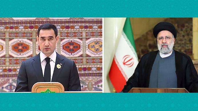 The heads of Turkmenistan and Iran held a telephone conversation