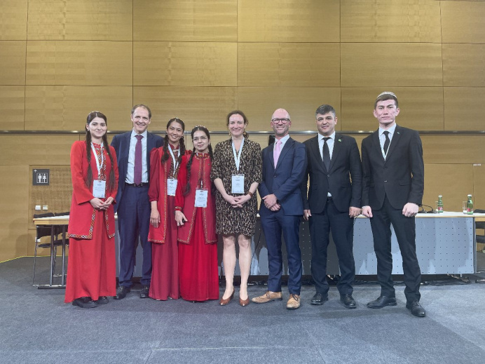 Students of IUGNiR for the first time represented Turkmenistan at the International Legal Competition in Vienna 