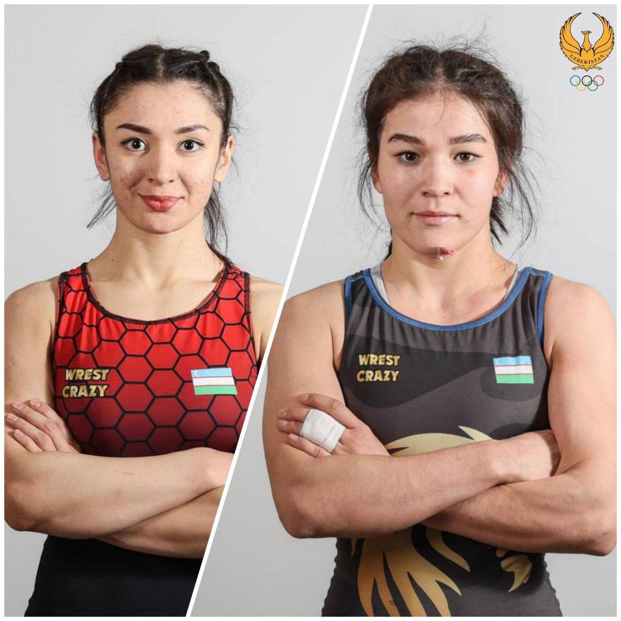 Female wrestlers from Uzbekistan were awarded with medals