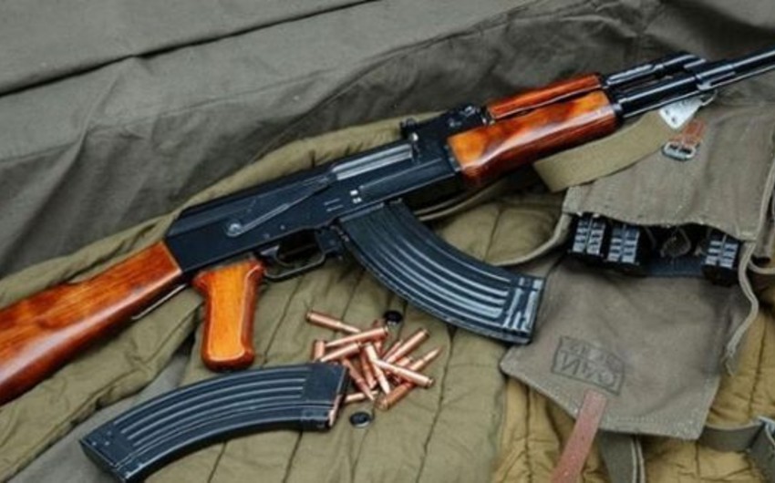Kalashnikov assault rifle seized from Baku resident