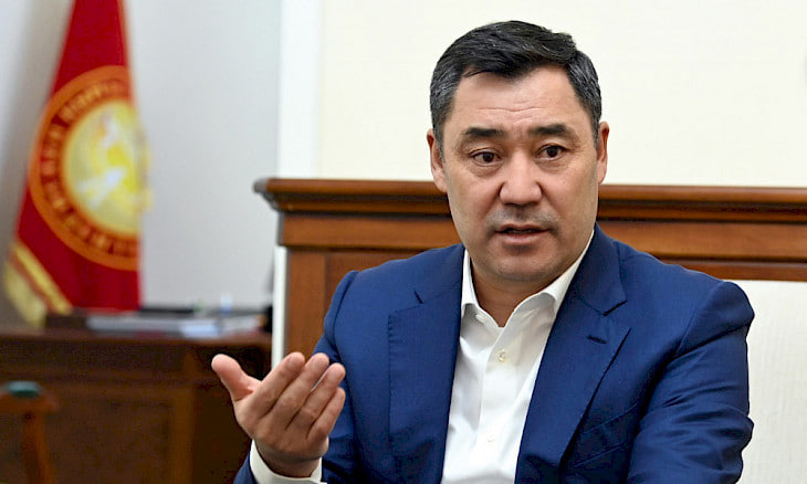 Sadir Japarov spoke about the disagreement with Tajikistan on the division of the border