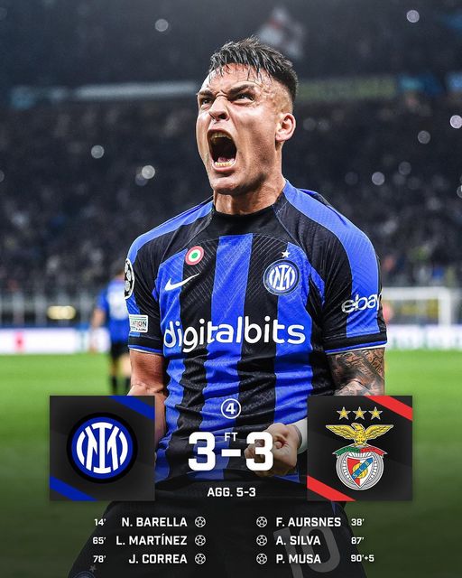 🏆 European Champions League quarter-final match ended