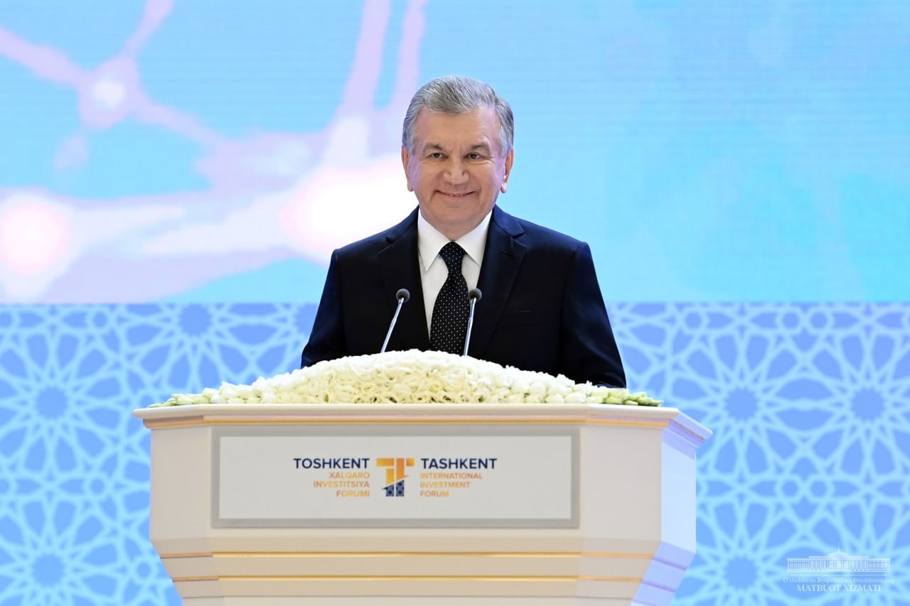 Shavkat Mirziyoyev will participate in the second Tashkent International Investment Forum
