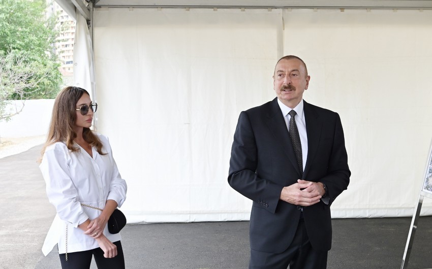 Ilham Aliyev and Mehriban Aliyeva meet with Turkish athletes who dedicated their victories to Azerbaijan 
